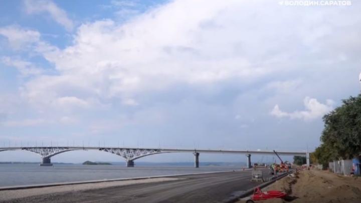 Володин о строительстве саратовской набережной: оно должно быть завершено к июлю 2026 года