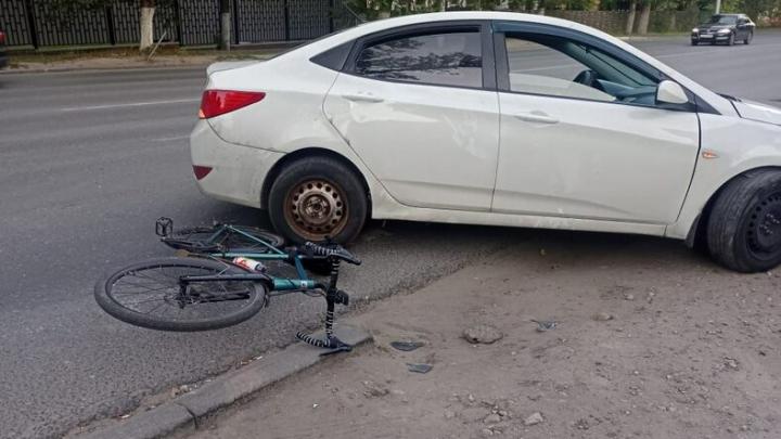 Иномарка сбила велосипедиста на Большой Горной в Саратове