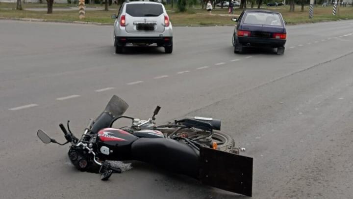 В Балакове байкер пострадал в ДТП с иномаркой