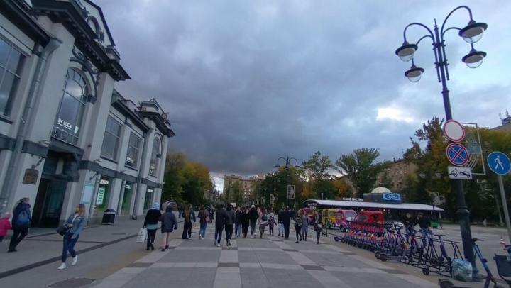 В Саратове пасмурно и прохладно