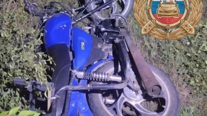 Мотоциклист разбился на проселочной дороге в Ивантеевском районе