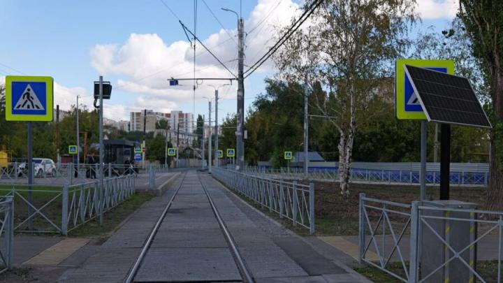 В Саратове трамвайный маршрут № 9 стал первым, где завершили реконструкцию и запустили движение