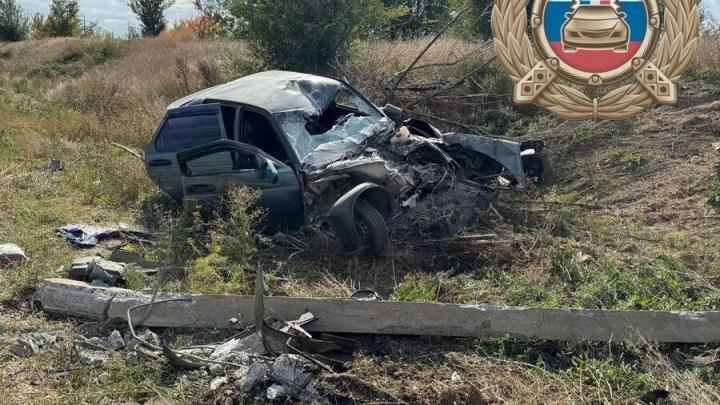 Под Марксом водитель разбился в 