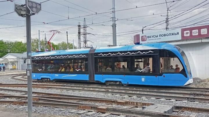 В Саратове из-за ДТП остановился трамвай № 6