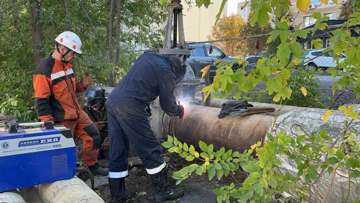 После итоговых гидравлических испытаний в зоне работы Саратовской ТЭЦ-5 «Т Плюс» заменила 605 метров теплосетей
