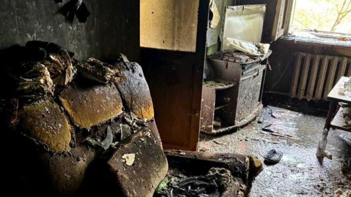 Неосторожное курение: в Заводском районе Саратова женщина погибла на пожаре