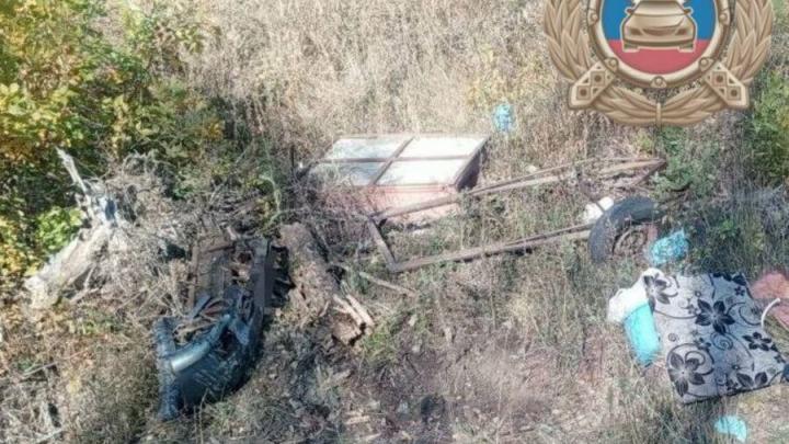 Водитель мотоблока погиб в ДТП с 