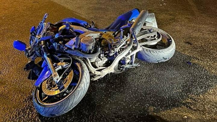 Мотоциклист попал в больницу после ДТП с 