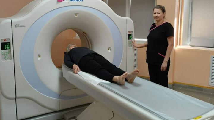 Нацпроекты: В Хвалынской районной больнице введен в эксплуатацию компьютерный томограф