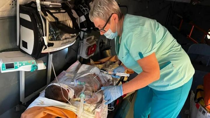 Троих детей из Саратовской области санавиацией доставили в федеральные клиники