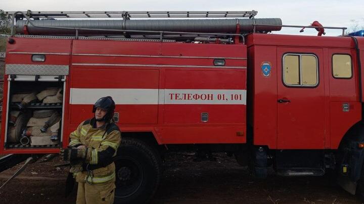 В Саратовской области сохраняется высокая пожарная опасность