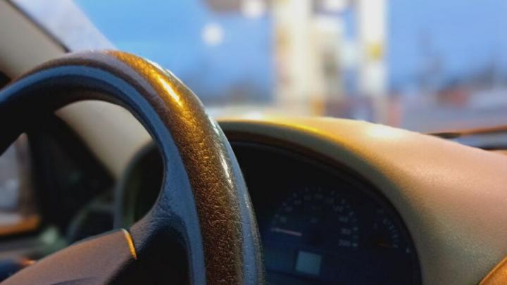 У саратовского села водитель 