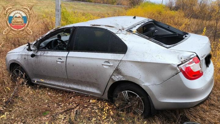 Женщина перевернулась на 