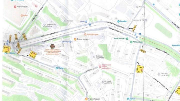 На Международной в Саратове на три дня частично ограничат движение