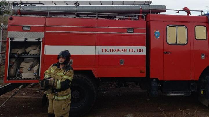 На пожаре в Ершове погибли дети