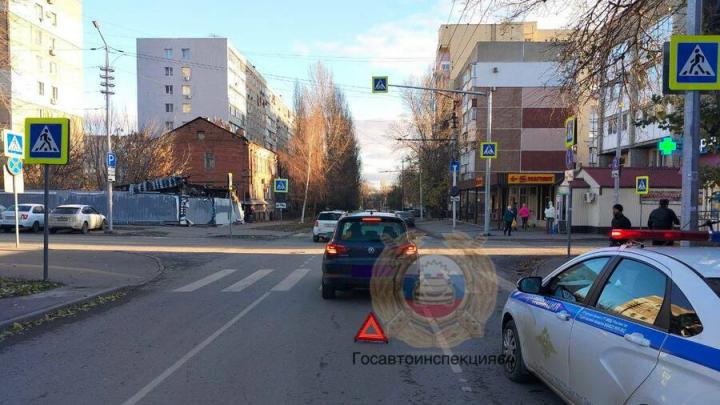 В Саратове автомобиль сбил пенсионерку