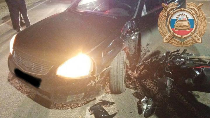 12-летний мальчик за рулем мопеда попал в ДТП в Новоузенском районе