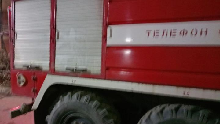 В балаковском селе ночью сгорел дом В балаковском селе ночью сгорел дом