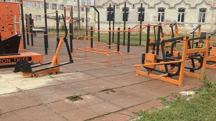 Жители Самойловки интересуются пропавшим тренажером Жители Самойловки интересуются пропавшим тренажером