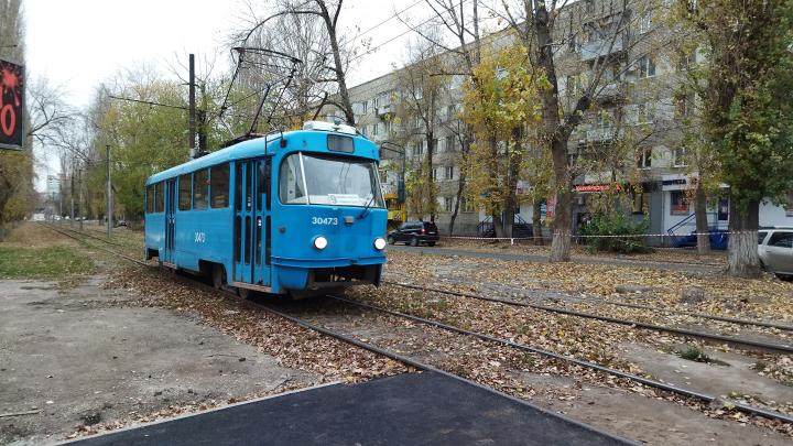 В Саратове прервано движение трамваев №2