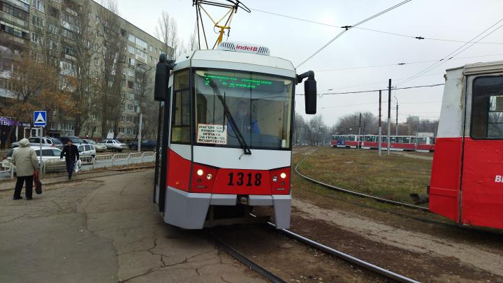 В Саратове прервано движение трамвая №3 