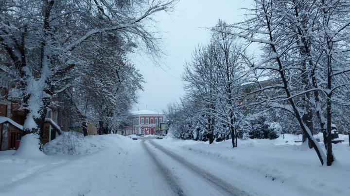 Сегодня в Саратове снова ожидается снегопад