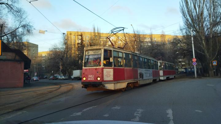 Из-за ДТП остановились трамваи 11 маршрута