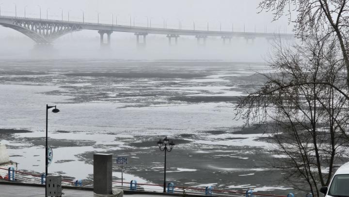 В Саратовской области туман и гололедица