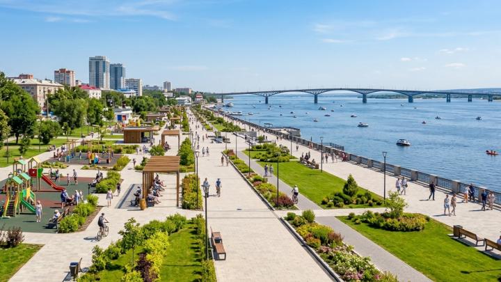 Восемь километров у воды: Вячеслав Володин анонсировал открытие финального участка набережной Саратова в июле