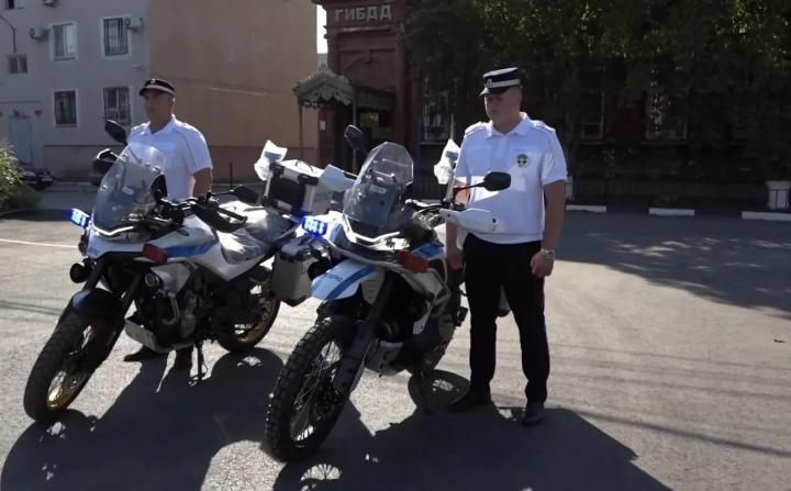 В Энгельсском районе у инспекторов ГИБДД появятся два новых мотоцикла