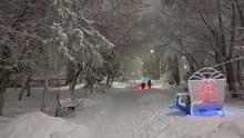 Снова снегопад обещают в выходные в Саратовской области 