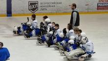 В Саратове проходит турнир по следж-хоккею среди детских команд