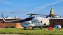 Вертолет санавиации доставил саратовца в Санкт-Петербург
