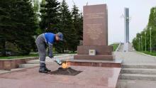 В Саратовской области привели в порядок «Вечные огни» на мемориалах в 54 населенных пунктах