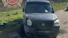Около Маркса перевернулся Fiat, водитель попал в больницу