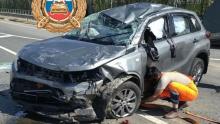 Женщина пострадала в ДТП в Саратовской области