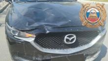 На Славянской площади в Саратове Mazda сбила мужчину