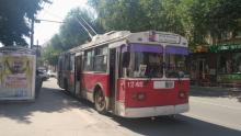 В Саратове остановилось движение трёх троллейбусных маршрутов