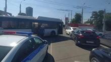 В Саратове автобус попал в ДТП: есть пострадавшие