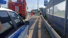 На СКАДе иномарка въехала в остановку