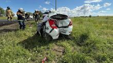 Женщина и ребенок погибли в автокатастрофе с фурой под Саратовом