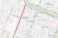 Центральную улицу Саратова перекрыли для ремонта теплотрассы