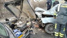 Массовое ДТП с участием трёх автомобилей произошло сегодня утром в Саратове: есть пострадавшие  
