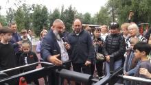 Максим Леонов: в новом фитнес-парке Энгельса прошла первая открытая тренировка